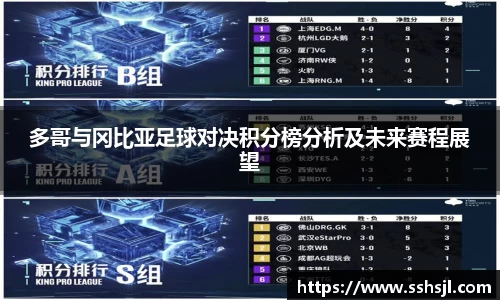 多哥与冈比亚足球对决积分榜分析及未来赛程展望