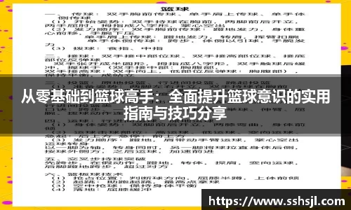 从零基础到篮球高手：全面提升篮球意识的实用指南与技巧分享